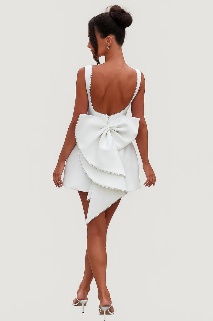 Women's Sleeveless Mini Dress | Elegant | Summer