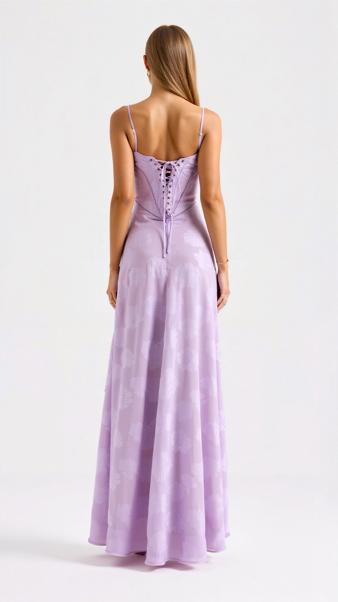Women's Slip Maxi Dress - Wedding Guest Elegance | Summer
