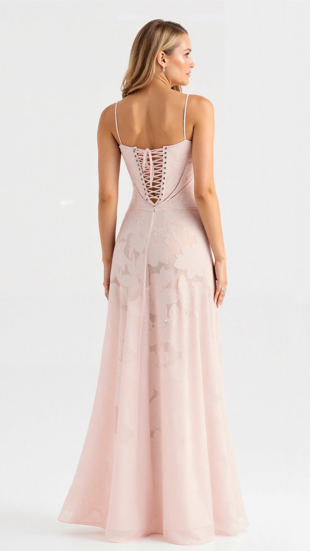 Women's Slip Maxi Dress - Wedding Guest Elegance | Summer