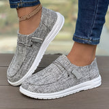 Women's Slip-On Loafers | Casual | Autumn - Charcoal