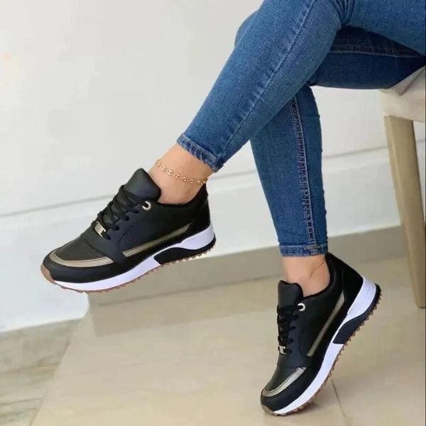 Women's Slip-On Shoes | Active Support | Spring - Black