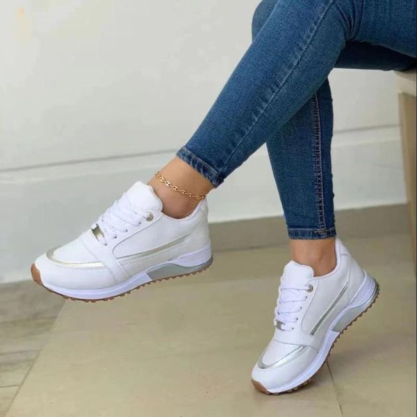 Women's Slip-On Shoes | Active Support | Spring - White
