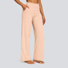Women's Soft Jersey Pants - Straight Leg Comfort | Spring