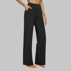 Women's Soft Jersey Pants - Straight Leg Comfort | Spring