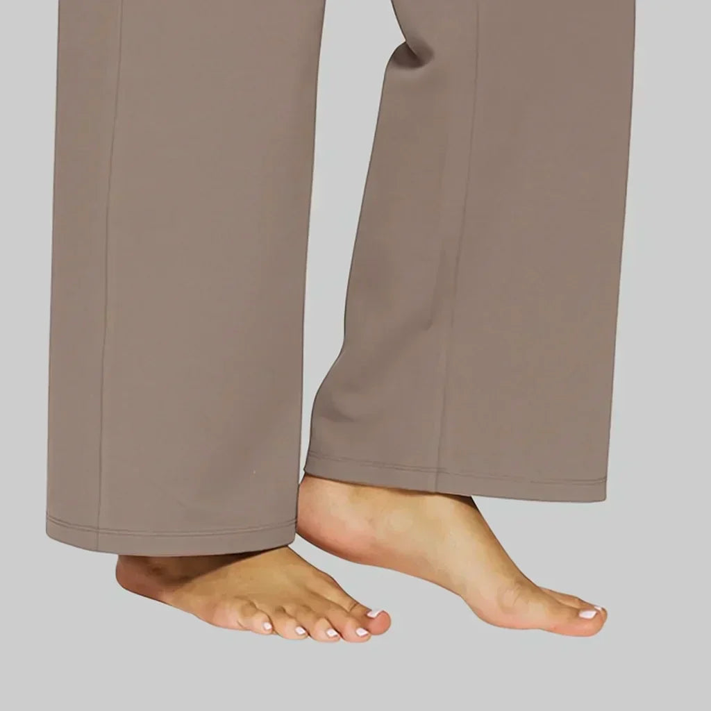 Women's Soft Jersey Pants - Straight Leg Comfort | Spring