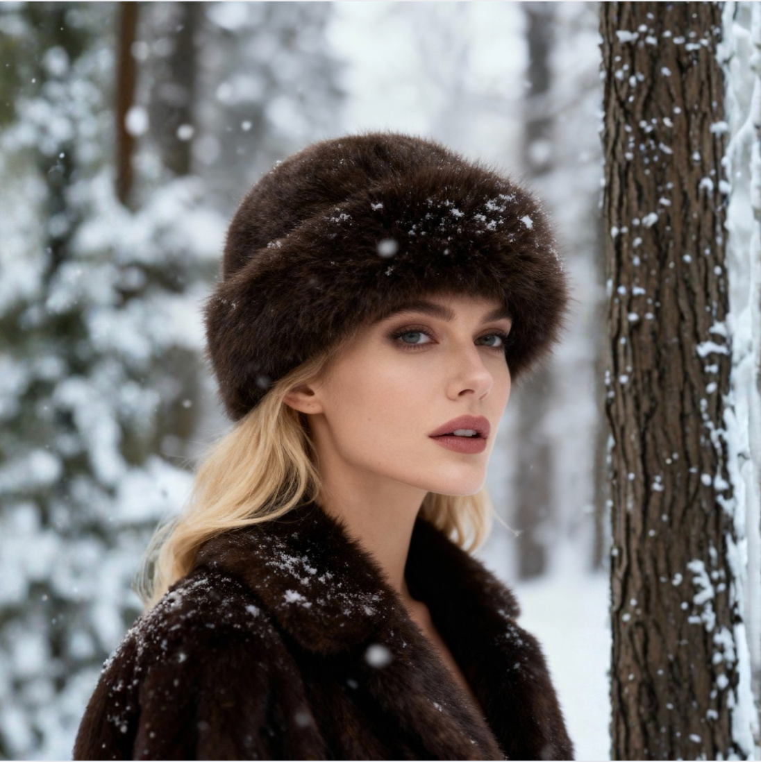 Women's Soft-Trim Beanie Hat - Elegant Knit | Winter