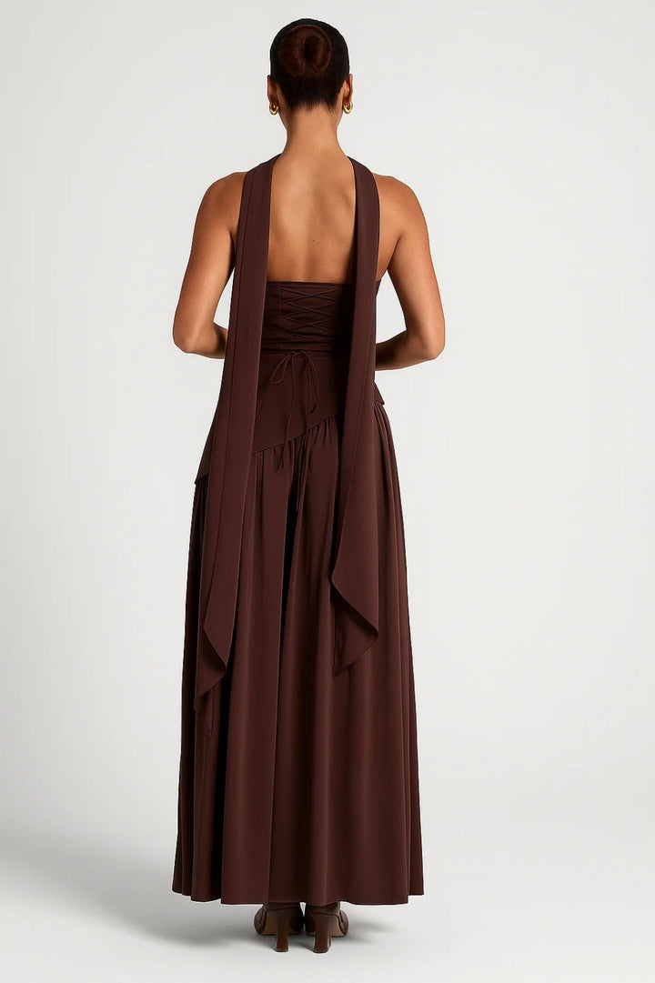 Women's Strapless Maxi Dress | Elegant | Summer