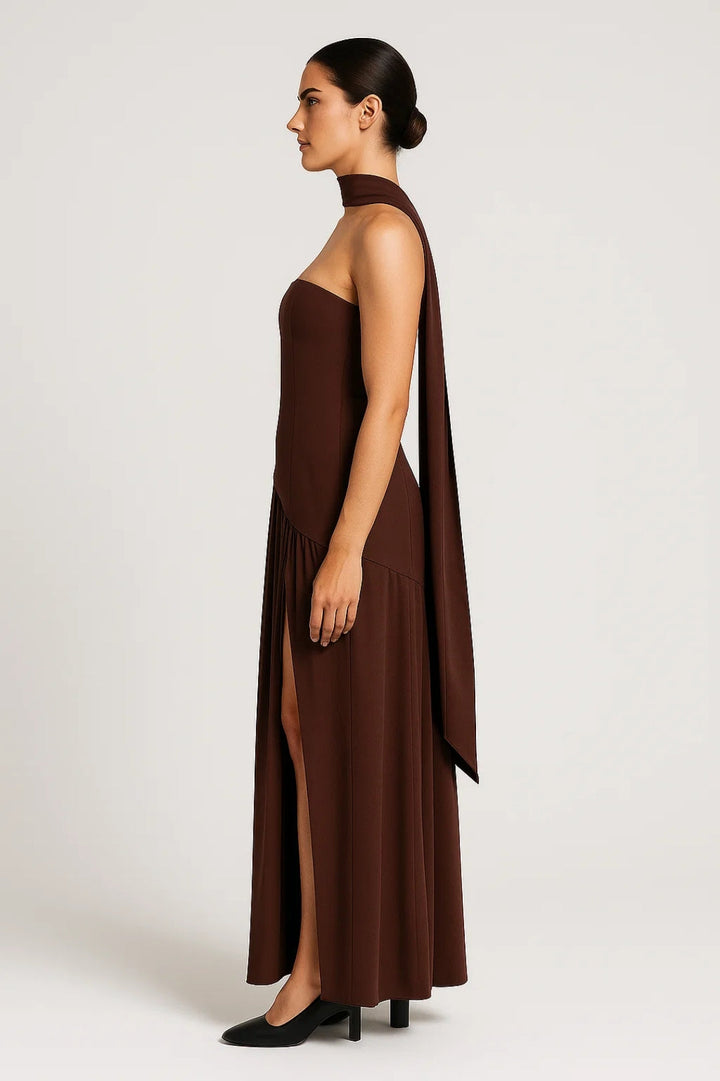 Women's Strapless Maxi Dress | Elegant | Summer