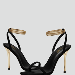 Women's Strappy High-Heel Sandals with Ankle Strap | Summer