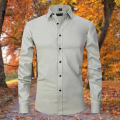 Women's Stretch Blouse | Easy Care | Autumn - Gray