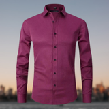 Women's Stretch Blouse | Easy Care | Autumn - Red