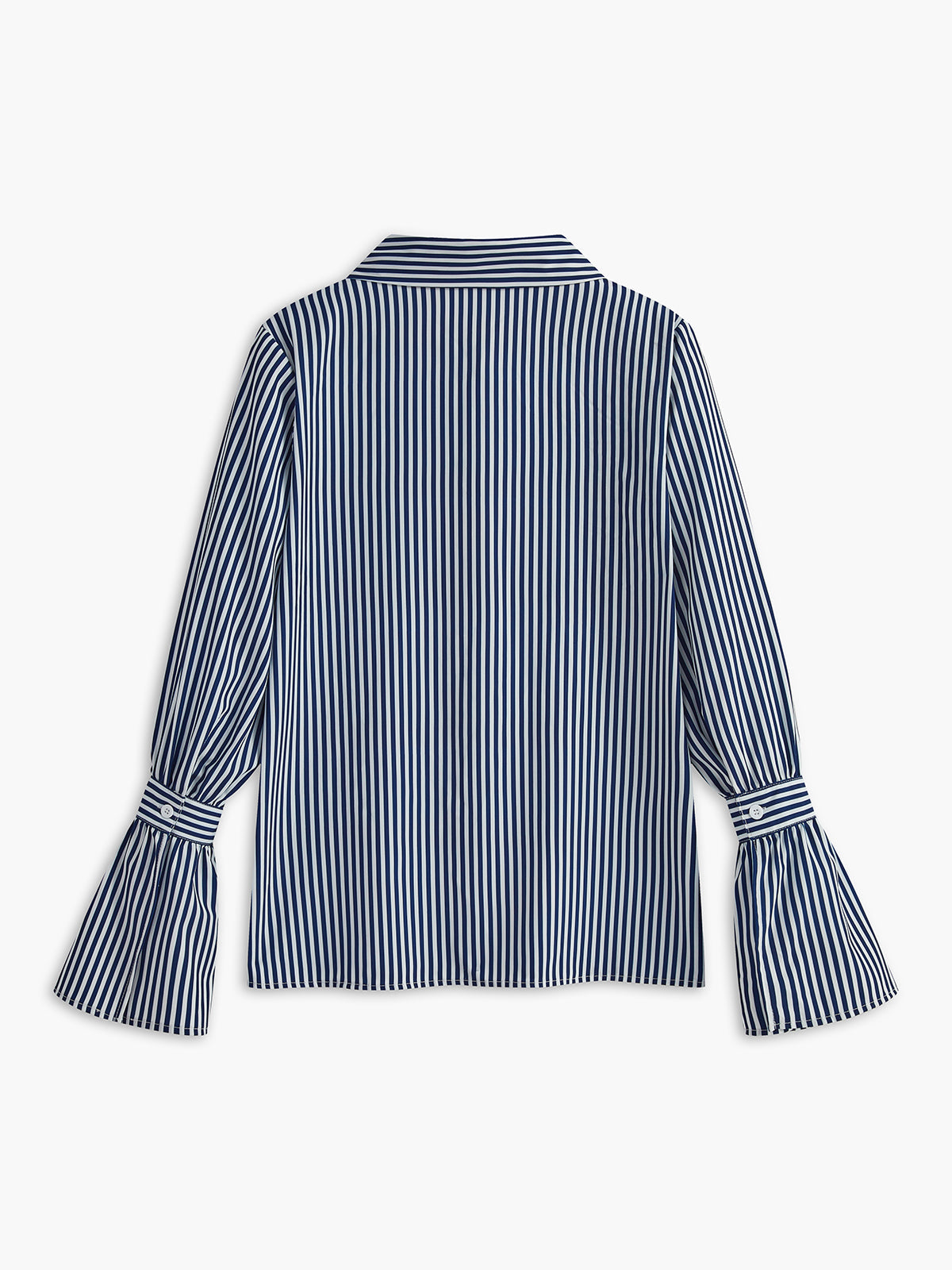 Women's Striped Blouse | Navy & White | Summer