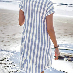 Women's Striped Dress - Effortless Elegance | Summer