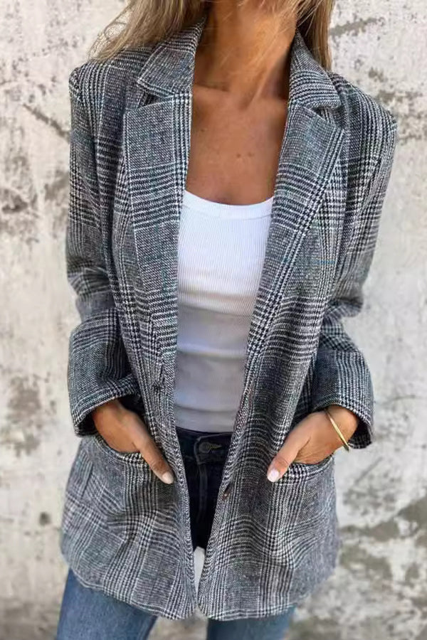Women's Structured Blazer | Wool | Autumn