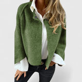 Women's Structured Jacket - Modern Elegance | Autumn - Green