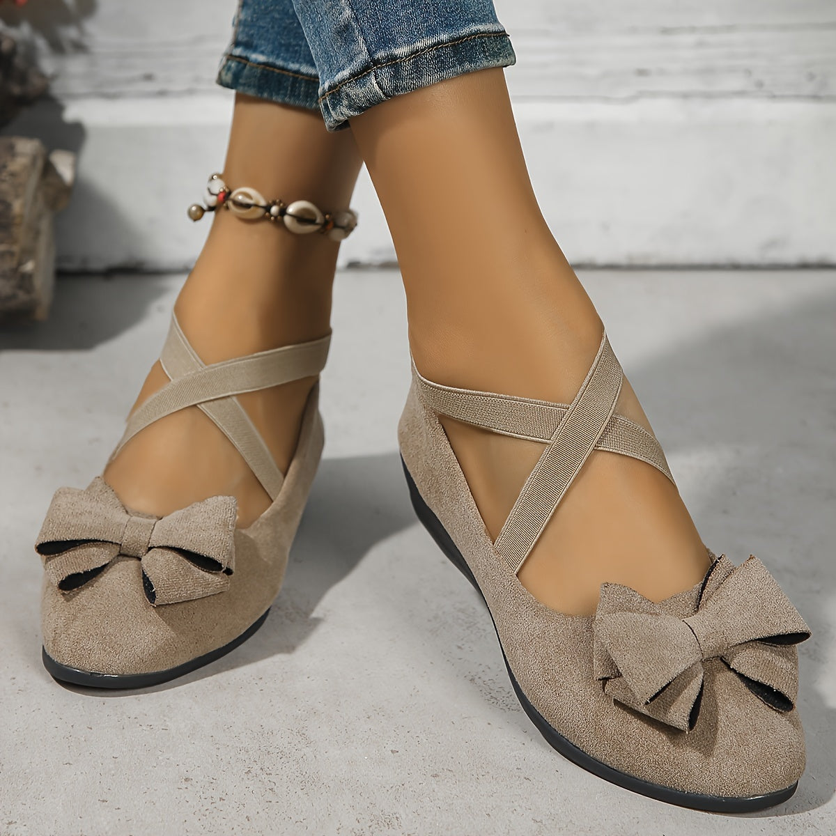 Women's Supportive Flat Shoes - Elegant Comfort Design | Autumn