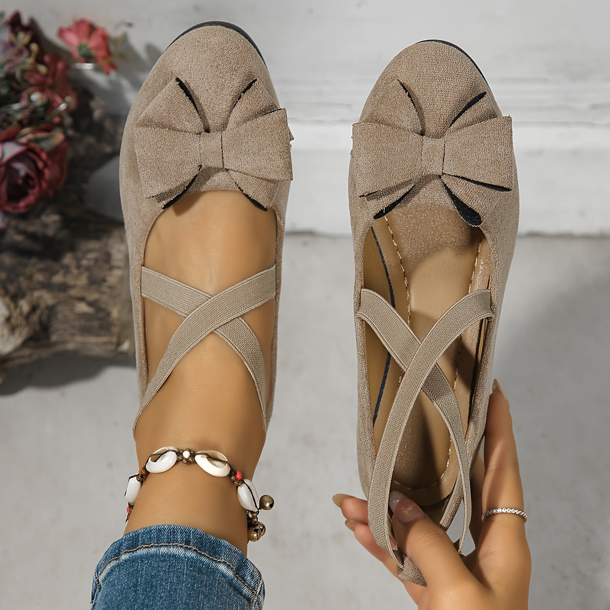 Women's Supportive Flat Shoes - Elegant Comfort Design | Autumn