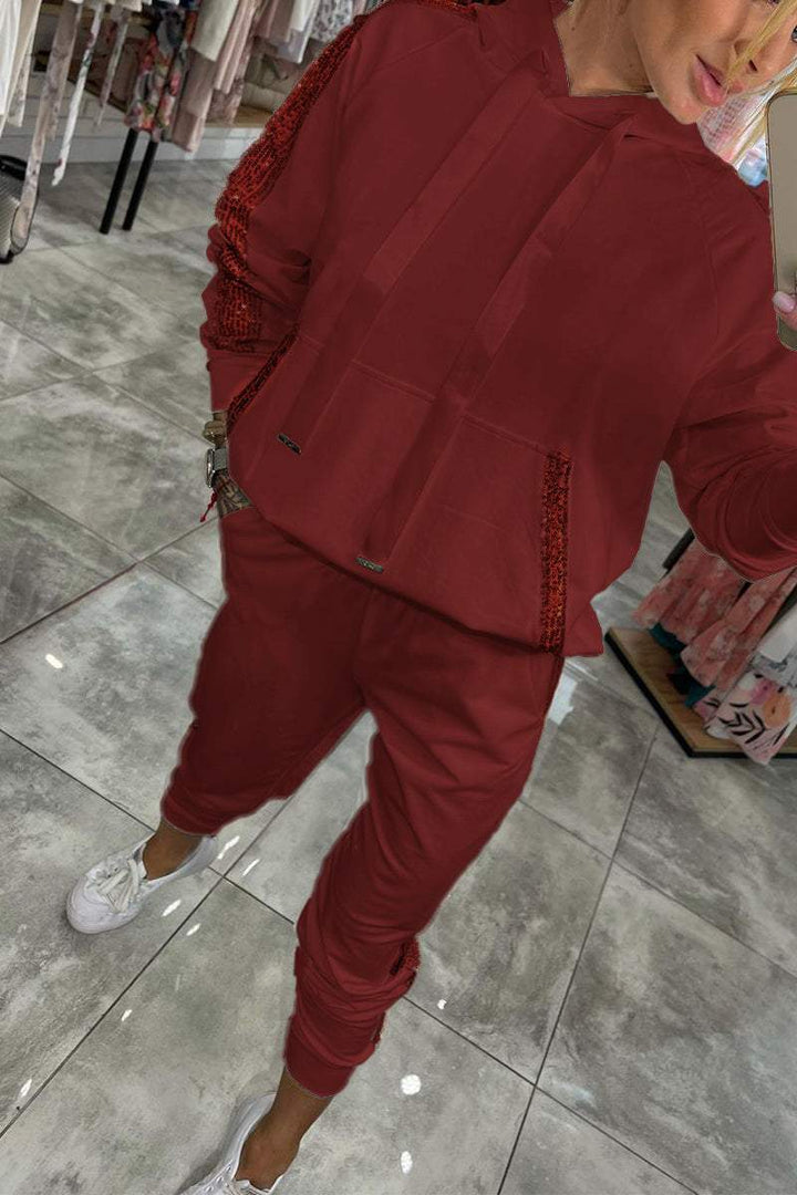 Women's Sweater | Oversized | Easy Fit | Autumn - Red