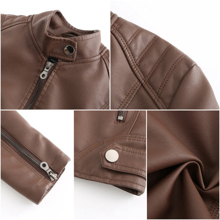 Women's Tailored Jacket | Structured Leather | Autumn