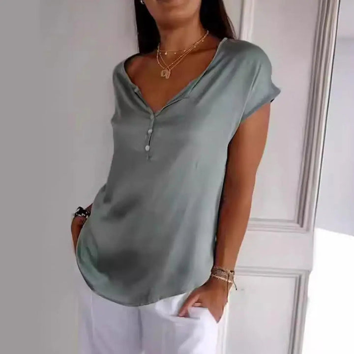 Women's Top | Long Sleeve | Elegant | Summer - Green