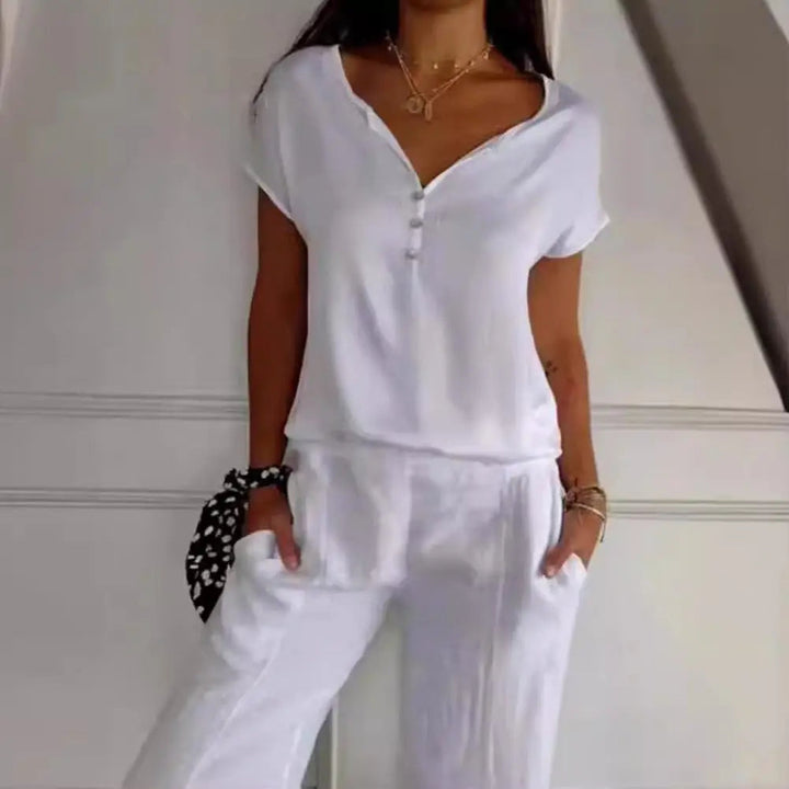 Women's Top | Long Sleeve | Elegant | Summer - White