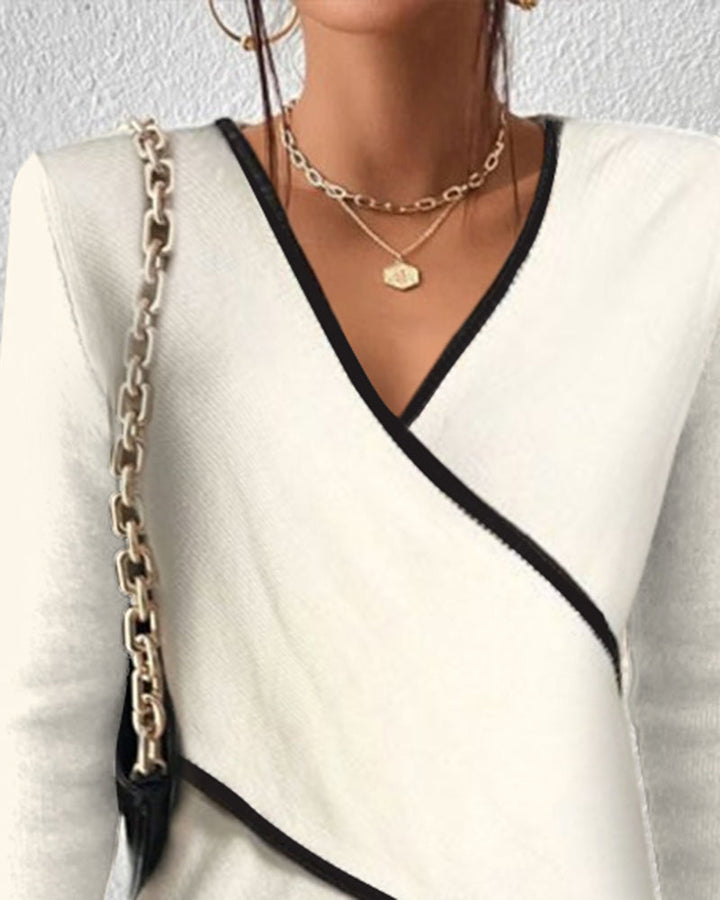Women's Top | Wrap Front | Spring