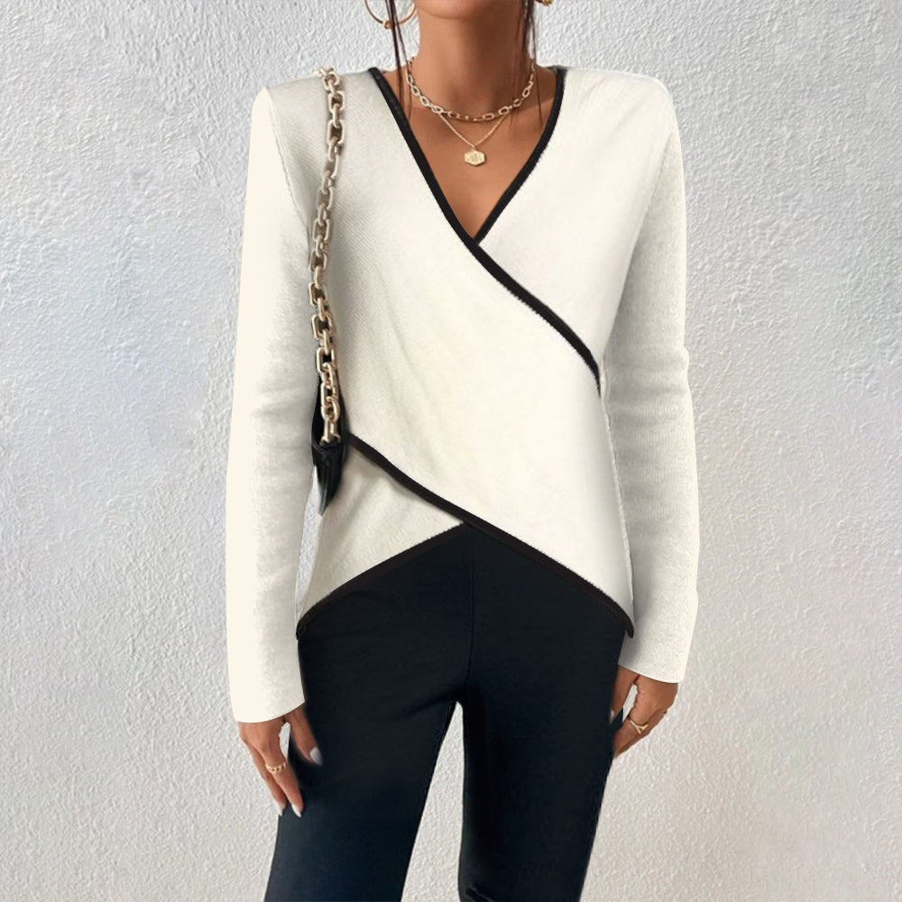 Women's Top | Wrap Front | Spring