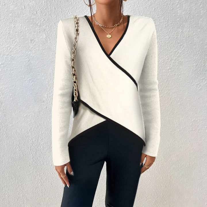 Women's Top | Wrap Front | Spring