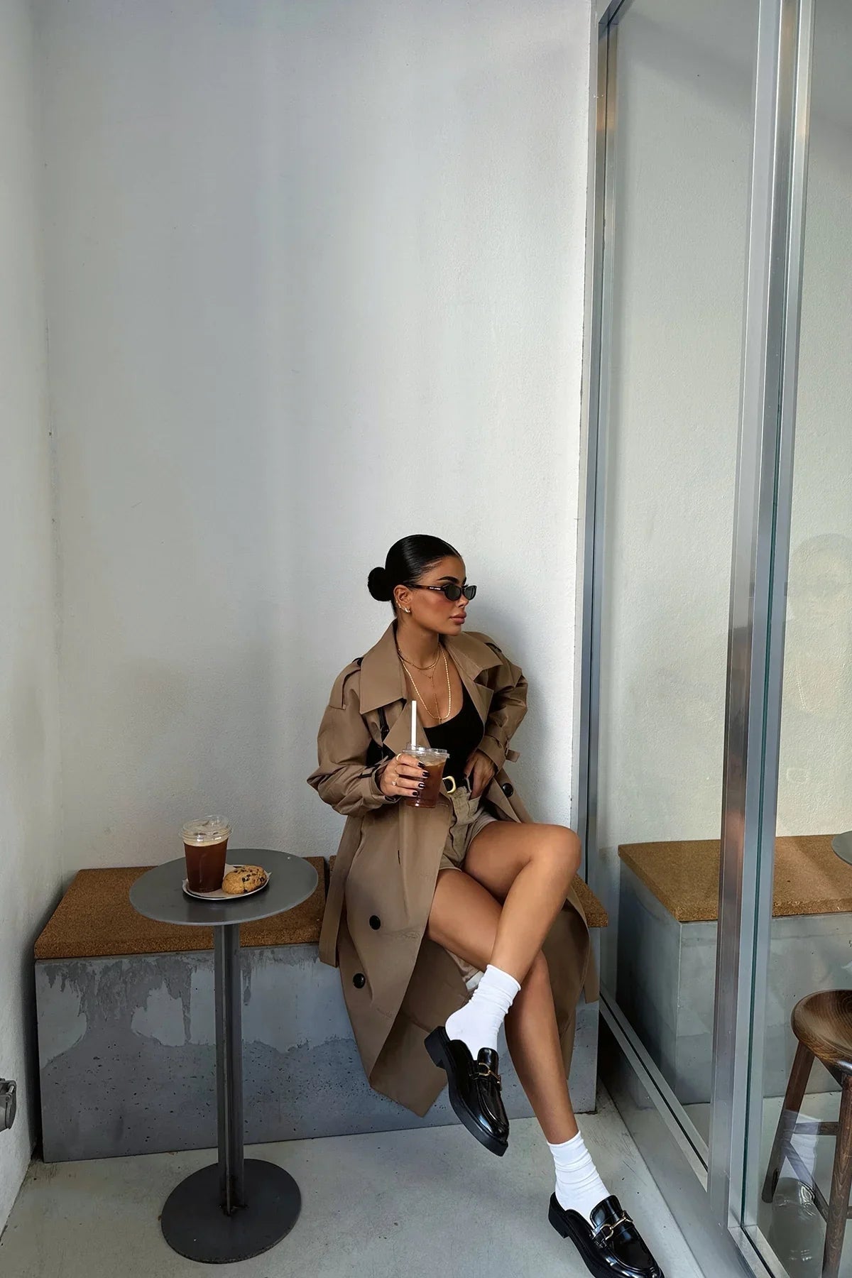 Women's Trench Coat | Brown Elegant | Classic | Autumn