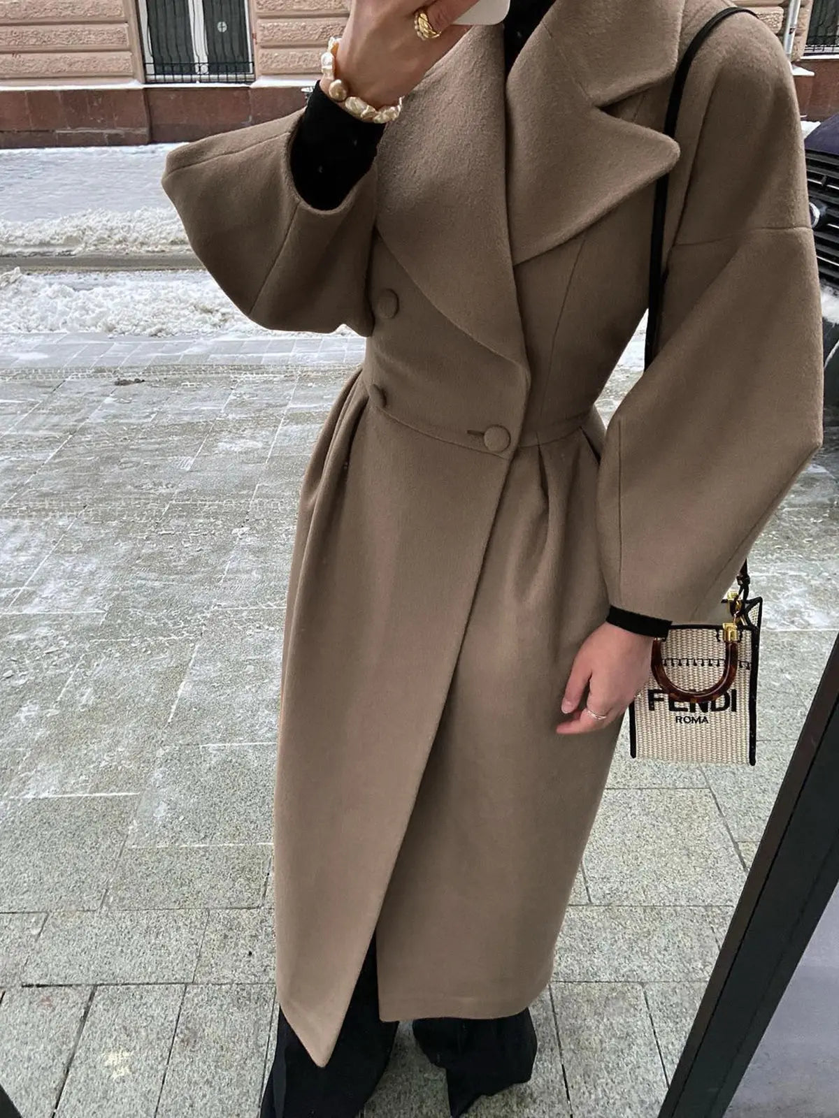 Women's Trench Coat | Parisian Elegance | Long | Winter