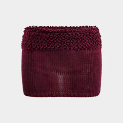 Women's Two-Piece Set | Knit Co-Ord | Burgundy | Winter