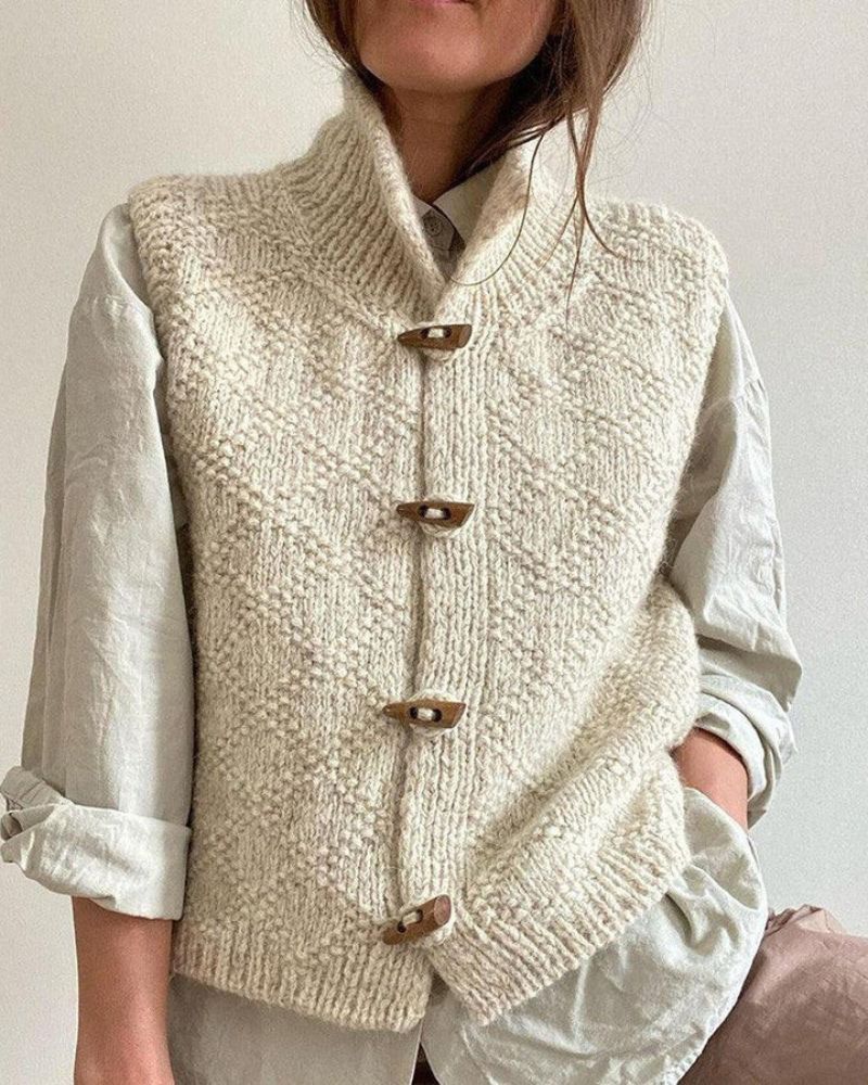 Women's Vest | Vintage Knit | Autumn