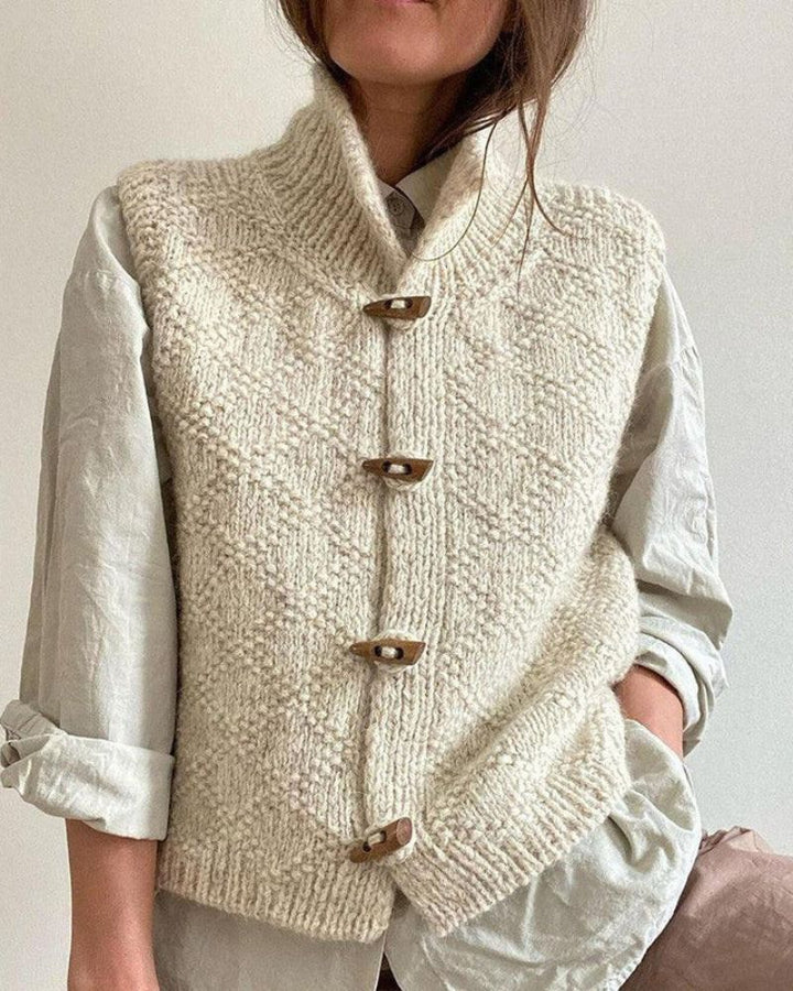 Women's Vest | Vintage Knit | Autumn