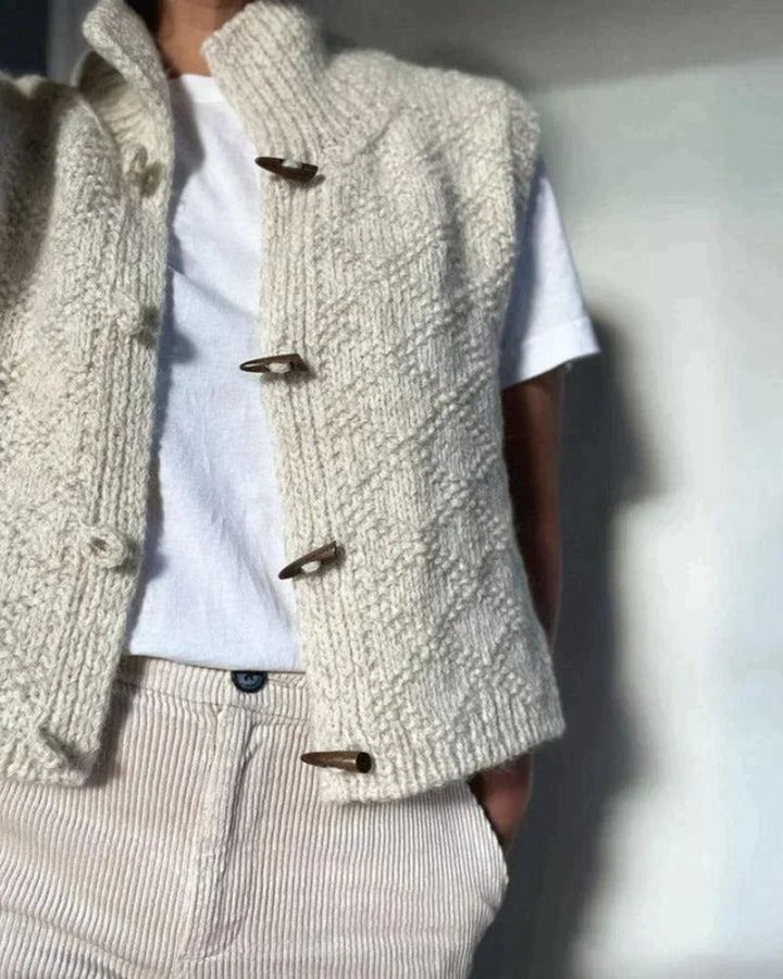 Women's Vest | Vintage Knit | Autumn