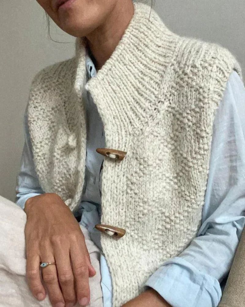 Women's Vest | Vintage Knit | Autumn