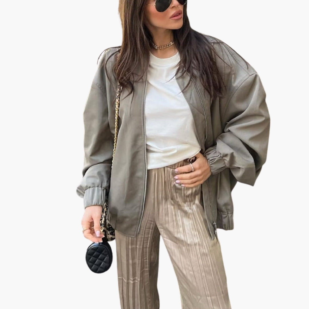 Women's Vibrant Bomber | Relaxed Fit | Spring