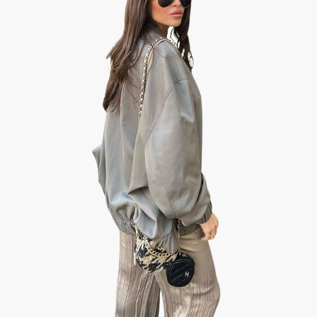 Women's Vibrant Bomber | Relaxed Fit | Spring