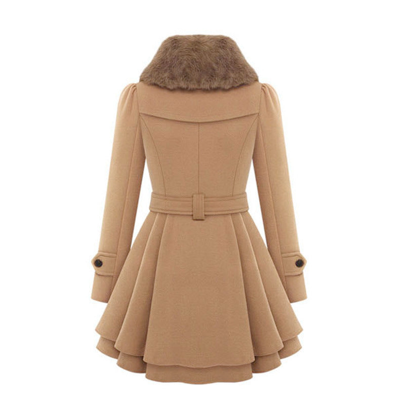 Women's Vintage Flair Trench Coat - Tailored Elegance | Autumn