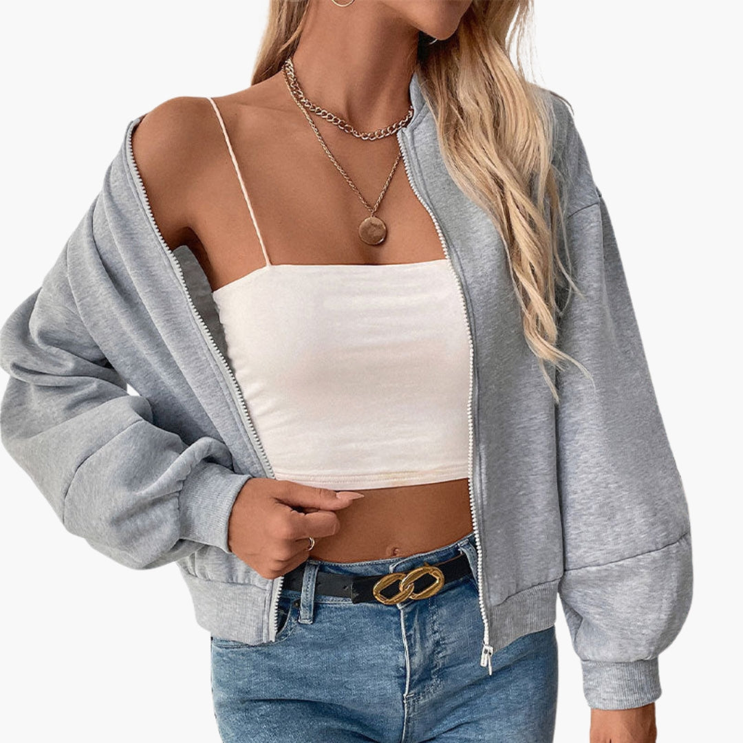 Women's Volume Sleeve Bomber | Relaxed | Winter