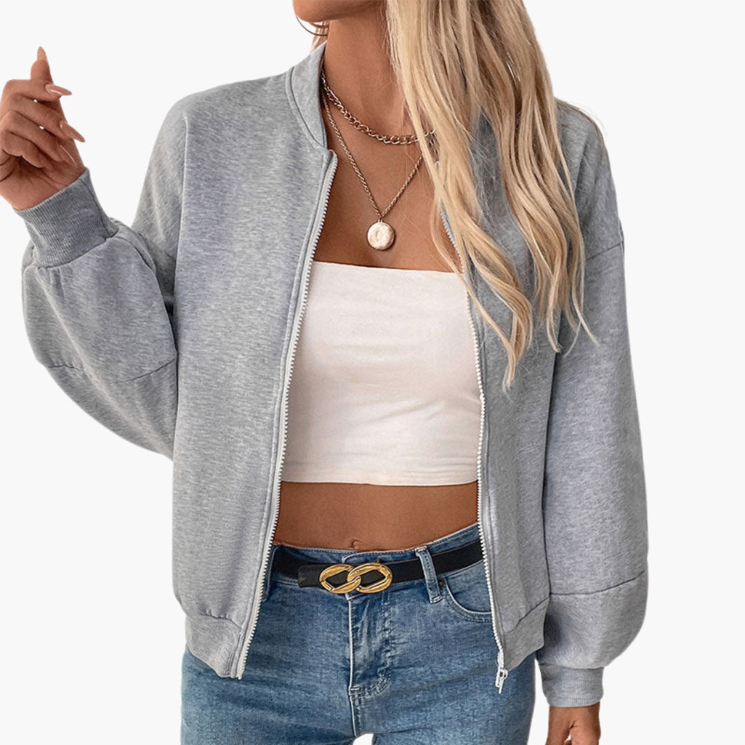 Women's Volume Sleeve Bomber | Relaxed | Winter