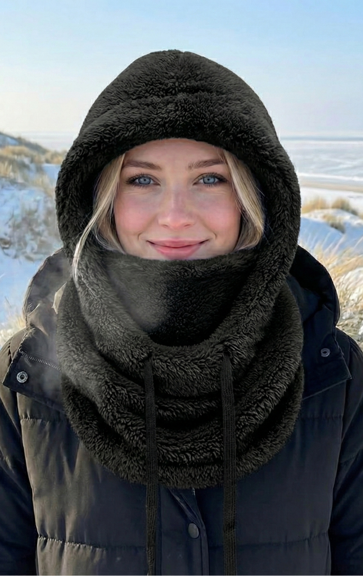 Women's Warm Winter Beanie Hat - Full Coverage