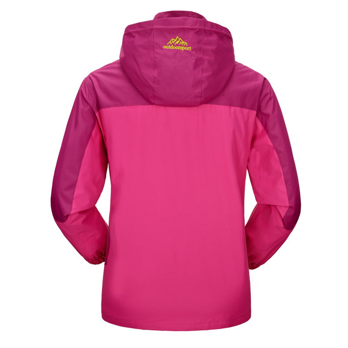 Women's Waterproof Hooded Shell Jacket - Colorblock | Autumn