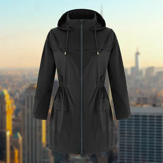 Women's Waterproof Rain Jacket - Lightweight & Stylish | Autumn