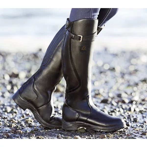 Women's Waterproof Thermal Boots - Winter Insulated - Black