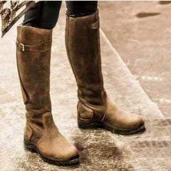 Women's Waterproof Winter Boots - Warm Insulated Lace-Up