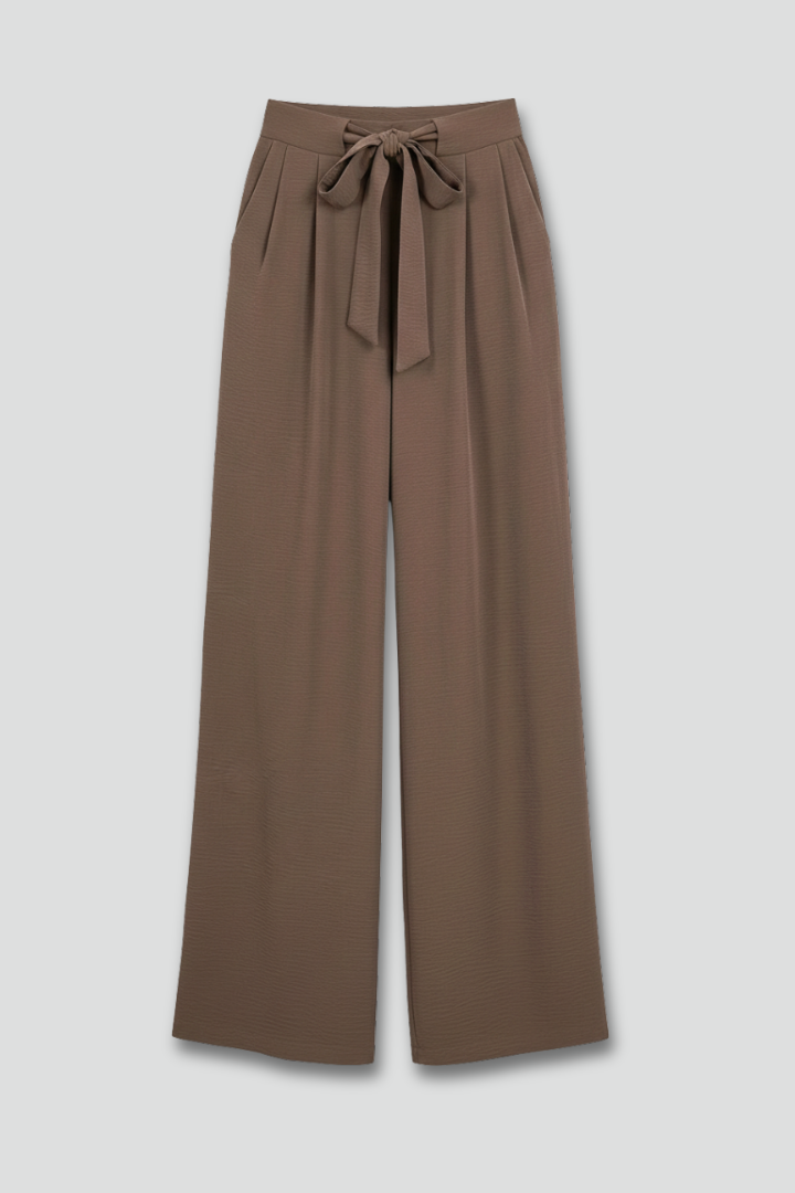 Women's Wide-Leg Palazzo Pants - Drawstring Waist | Spring