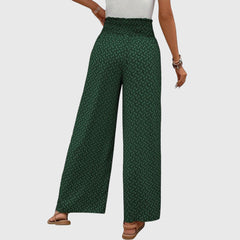 Women's Wide-Leg Palazzo Pants - Flowing Elegance | Spring