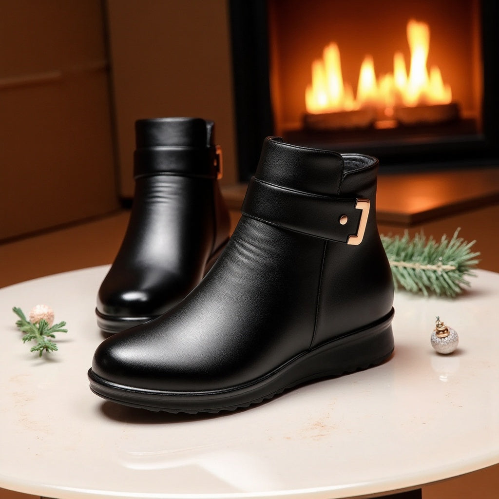 Women's Wool Boots | Elegant | Comfort Support | Autumn
