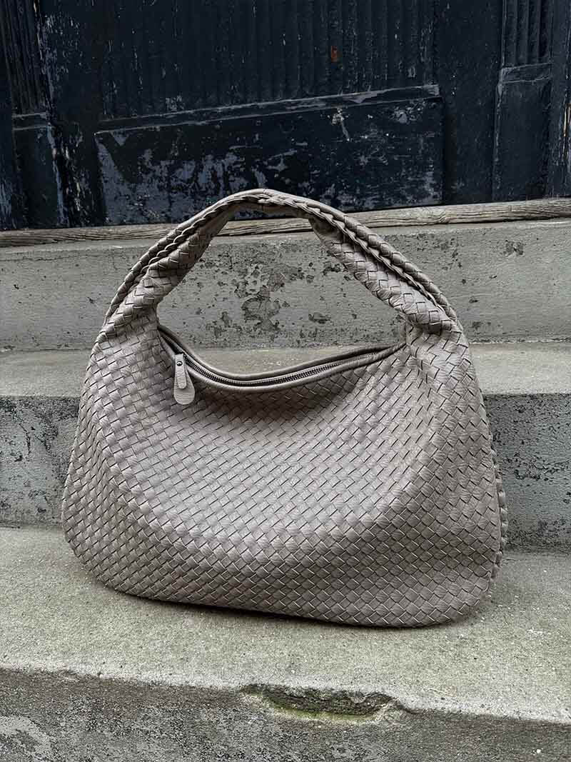 Women's Woven Hobo Bag | Large Capacity | Stylish | Winter