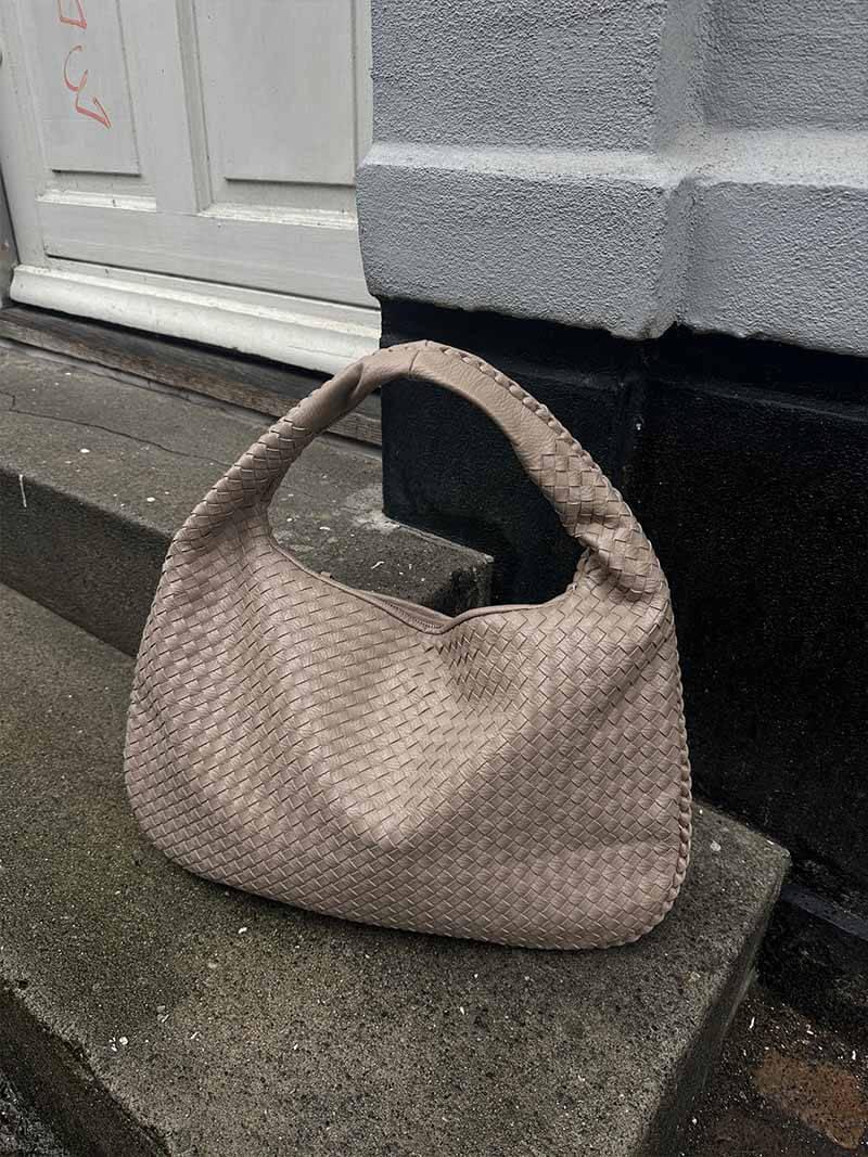 Women's Woven Hobo Bag | Large Capacity | Stylish | Winter